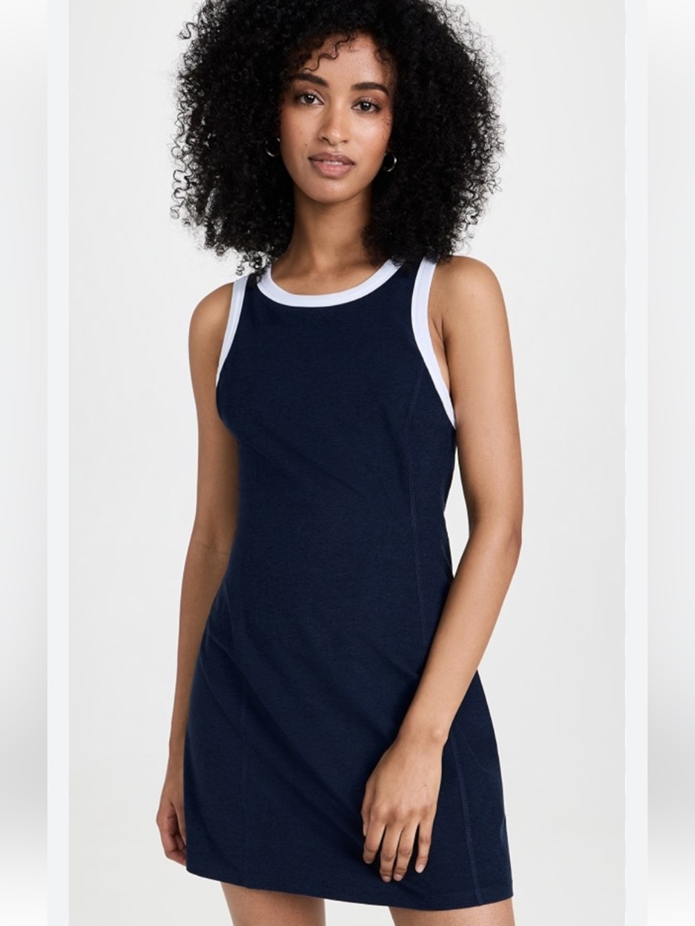 Beyond Yoga Navy Spacedye Outlines Dress Sz Small